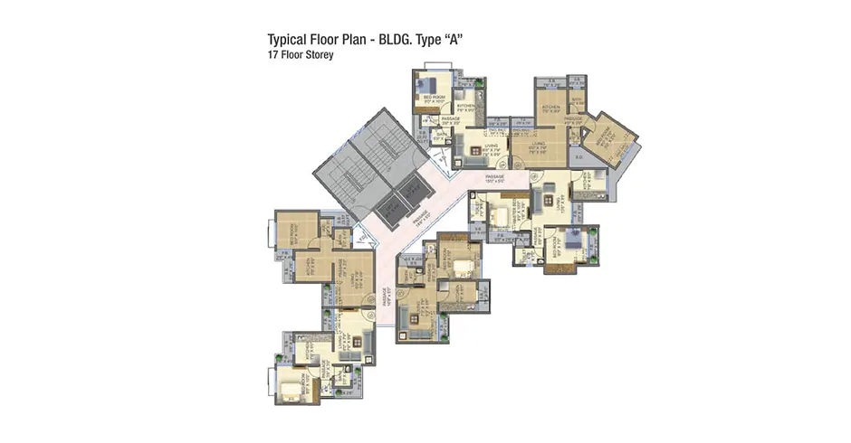 Ekveera Chandrangan Residency Diva Floor Plans
